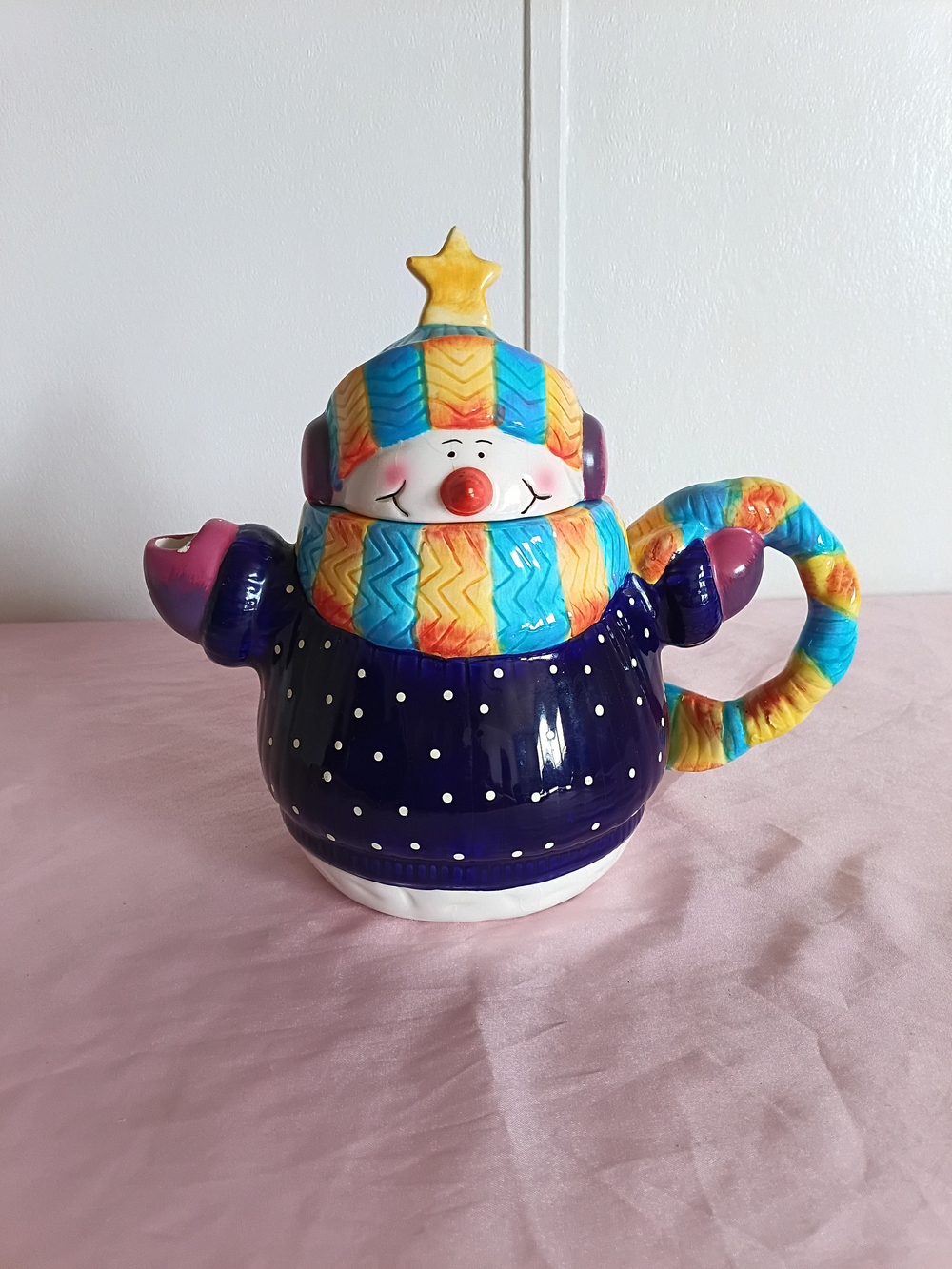 VINTAGE: 1998 PGB HOLIDAY TEAPOT